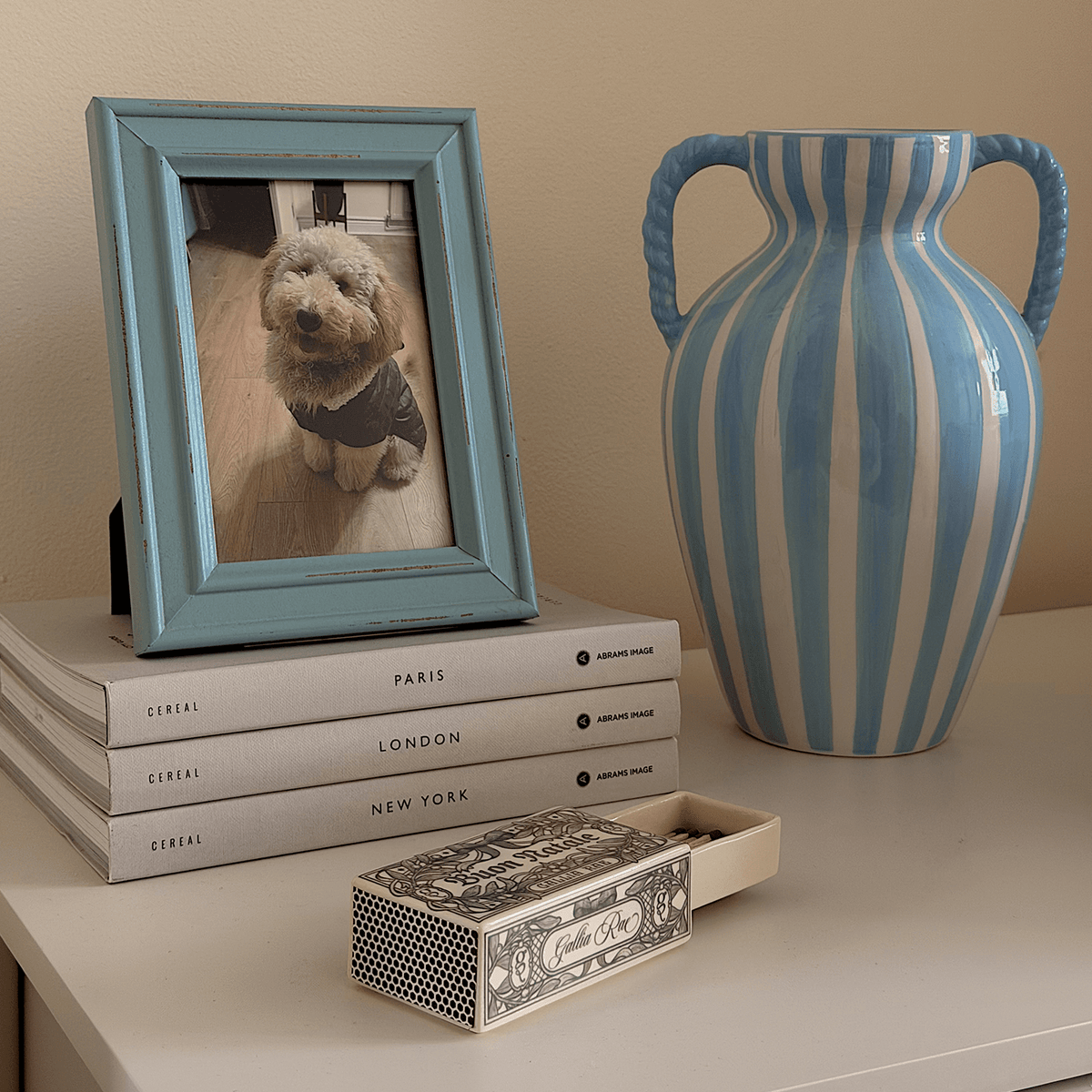 The Buon Natale Matchbox | Ceramic Trinket Box - Gallia Rae