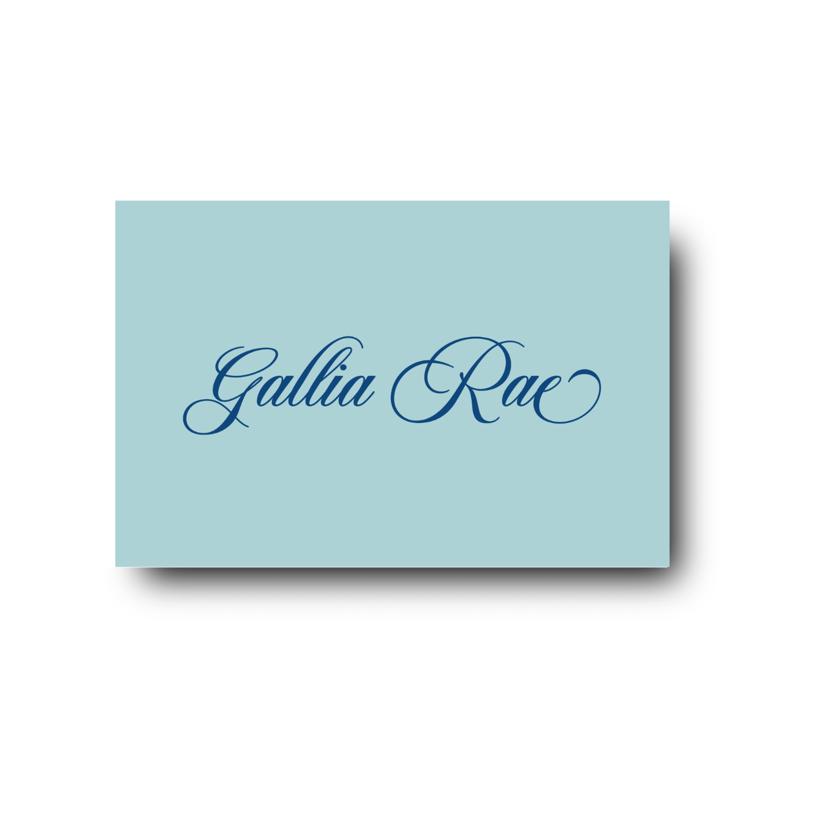 Gallia Rae e - Gift Card - Gallia Rae